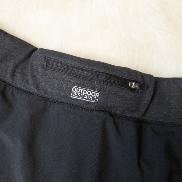 Outdoor Research Highex Peregrine Active Skort in Black - Picture 4 of 6
